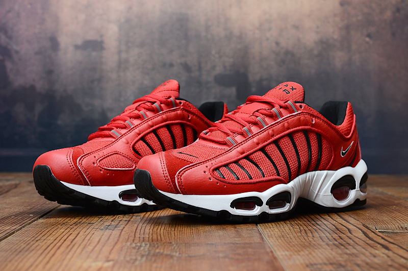 TN-Nike Air Max Red Black White Shoes - Click Image to Close